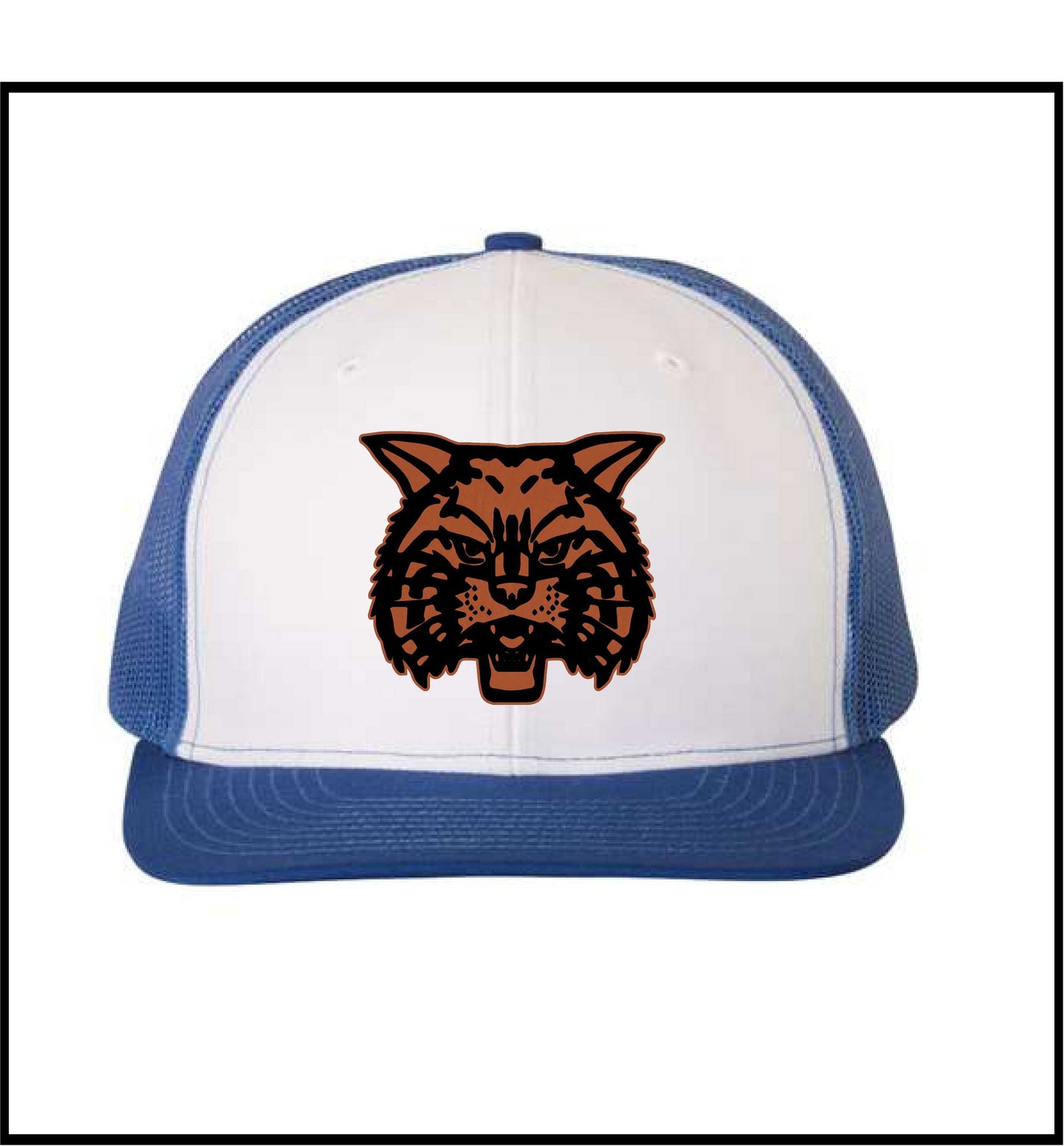 Retro Wildcat head patch on a Richardson Trucker Hat image 7