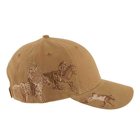 Team Roper or Mustang Cap   w/personalized patch image 0