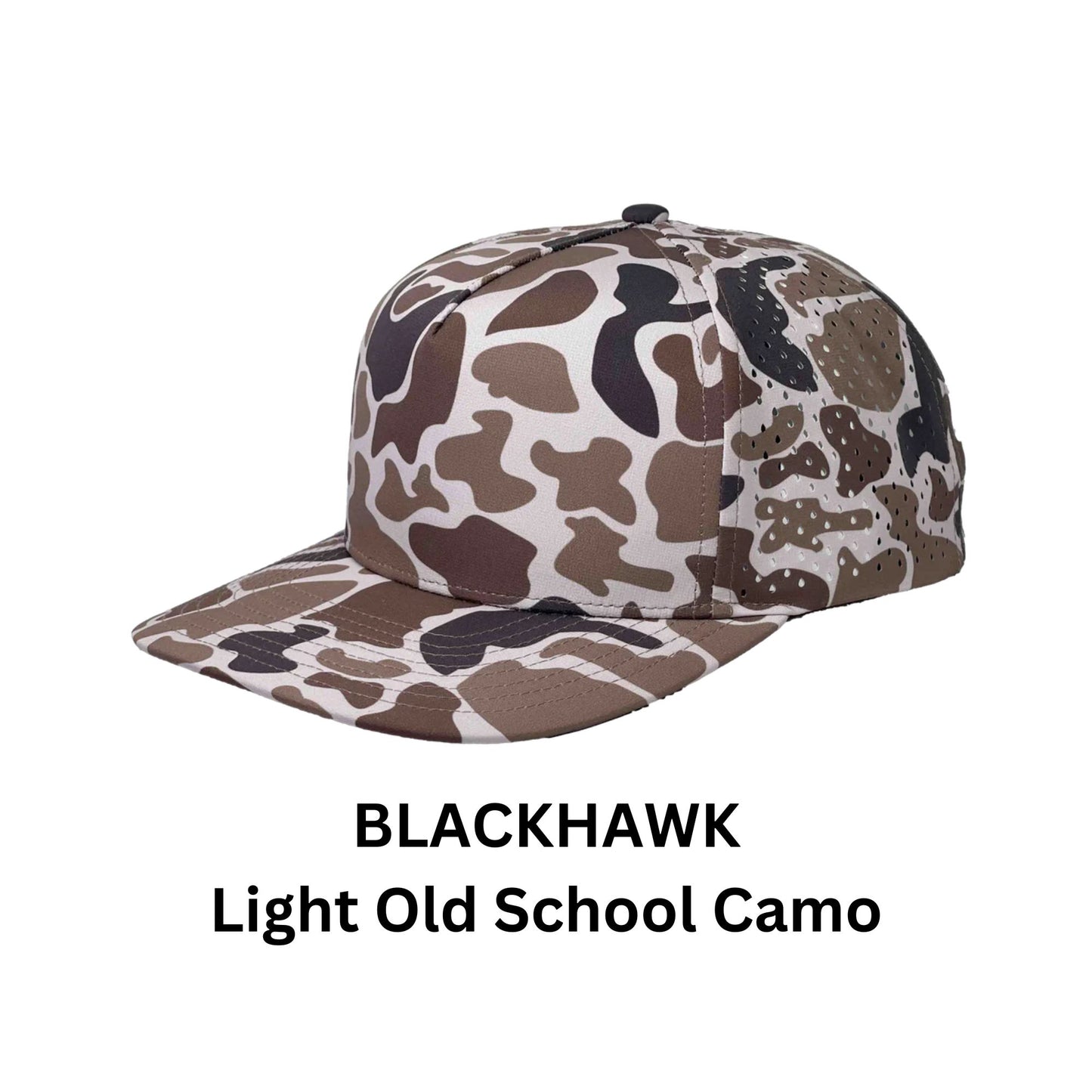 Blackhawk - Zapped brand hat with optional laser engraved patch