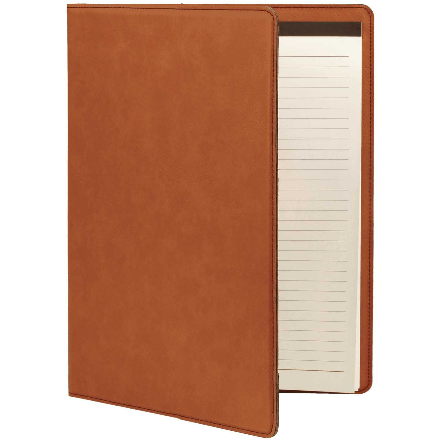 Personalized Leatherette Portfolio - 9 1/2 x 12 with pad