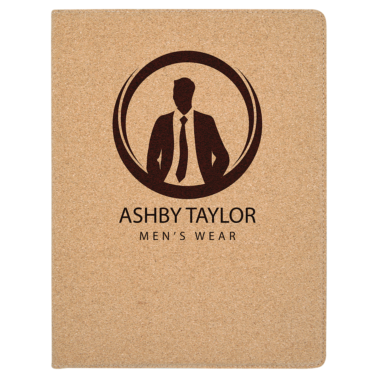 Personalized Leatherette Portfolio - 9 1/2 x 12 with pad