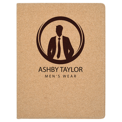 Personalized Leatherette Portfolio - 9 1/2 x 12 with pad