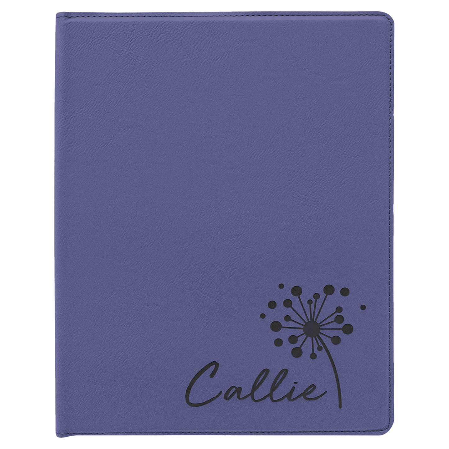 Personalized Leatherette Portfolio - 9 1/2 x 12 with pad