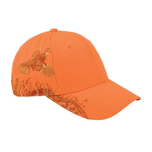 Blaze Orange Quail Cap - D3270  w/personalized patch image 0