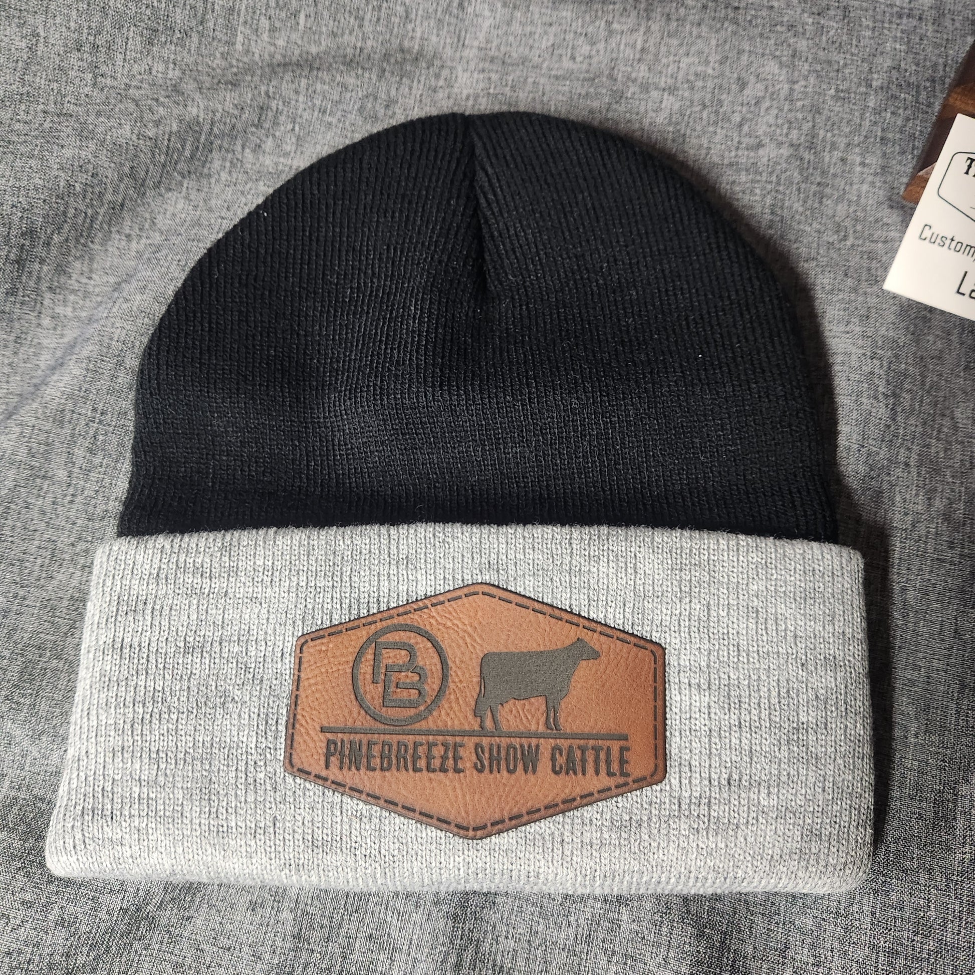 Sportsman Knit Beanie with farm patch image 2