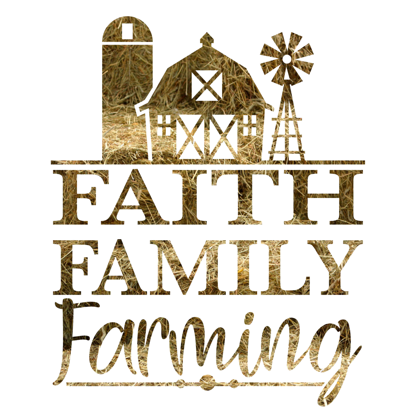 FAITH - FAMILY - FARMING t-shirt