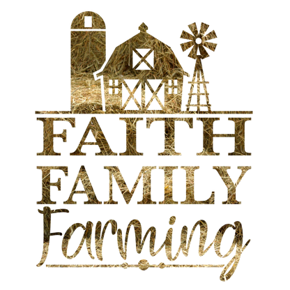 FAITH - FAMILY - FARMING t-shirt